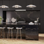 Caesarstone 5100 Vanilla Noir Kitchen