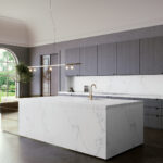 Caesarstone 5151 Empira White Kitchen