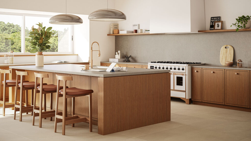 Caesarstone 544 Auralux Kitchen