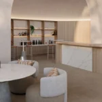 Caesarstone 8103 Calacatta Nobella Interior design